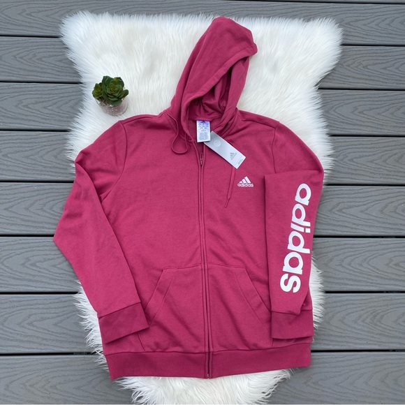 Adidas Zip Up Sweatshirt - Picture 1 of 4